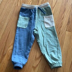 H&M colorblock sweatpants